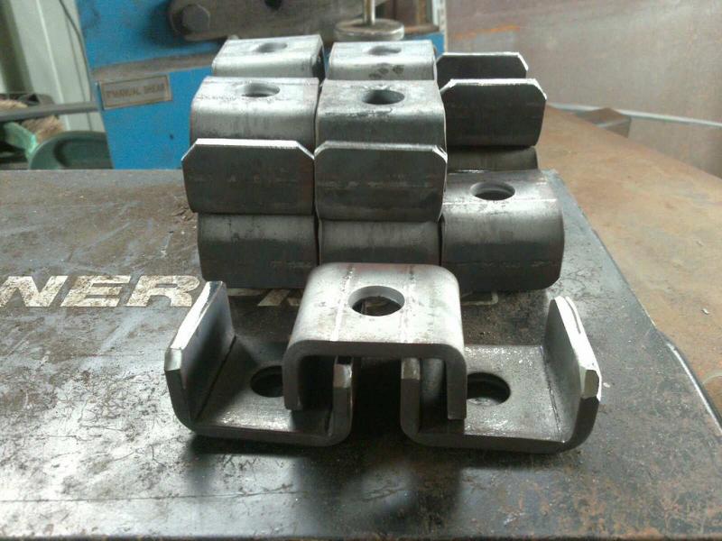 Bottom clamp straps (50X6 X 40/70mm) $25.00 per set (4 per double gate)