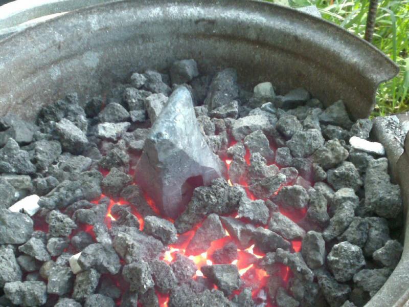 Heat Treating. Striking face can be custom shaped (rounding or forging/ other)