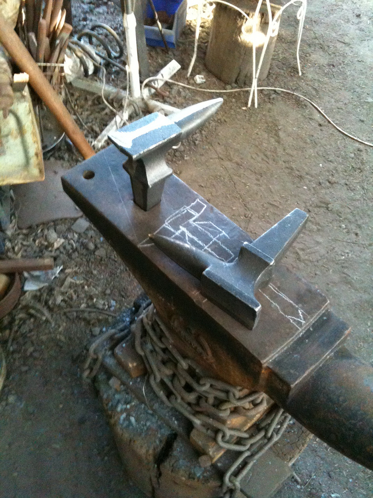 cast hardy/stake/anvil bick
