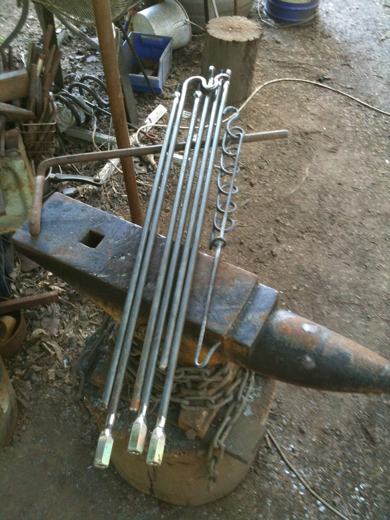 Collapsable camp tripod set $140.00