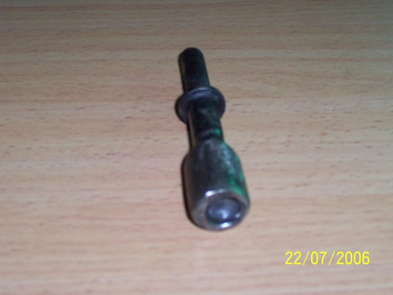 Custom rivet headers to suit air chizels $20.00