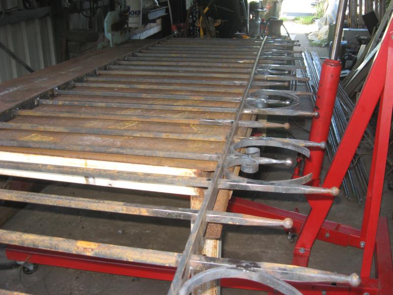 Hand forged panel $3500.00 plus gst